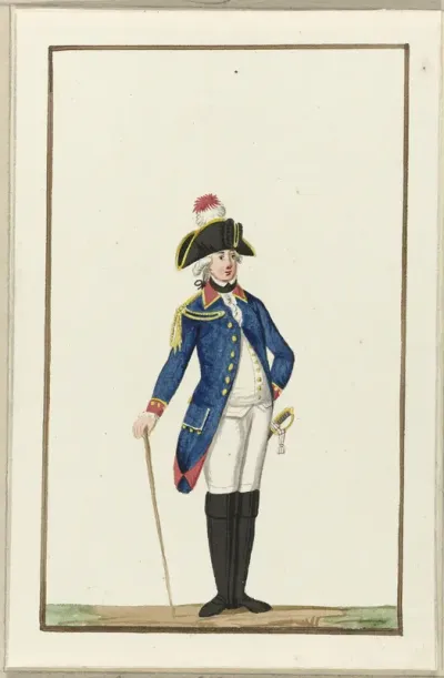 Montering van de Utrechtse artillerie, ca. 1787
