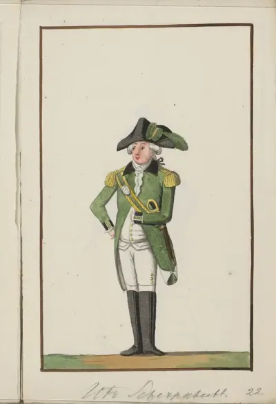 Montering van de Utrechtse scherpschutters, ca. 1785