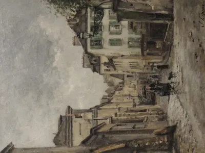 Montmartre. La rue Norvins