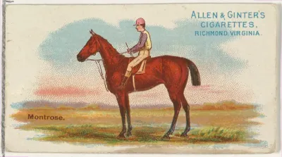 Montrose, from The World's Racers series (N32) for Allen & Ginter Cigarettes