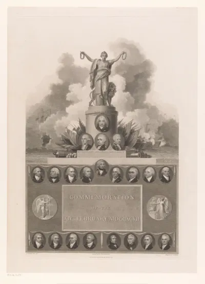 Monument met 21 portretten