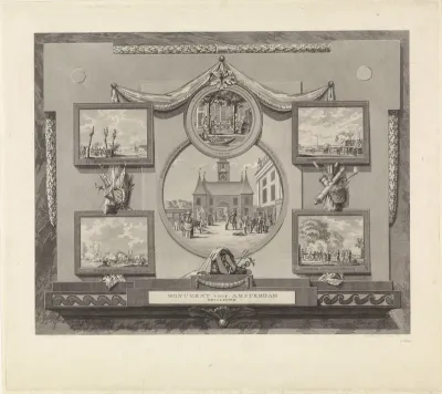 Monument voor Amsterdam, 1787