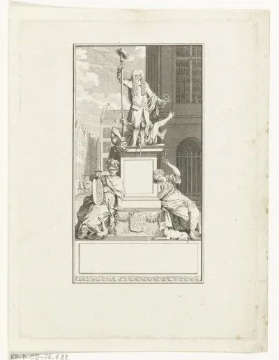 Monument voor de Amsterdamse burgemeester Egbert de Vrij Temminck
