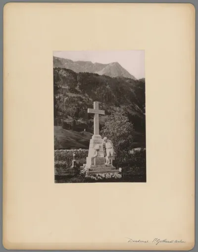 Monument voor de slachtoffers van de bouw van de Gotthardtunnel, Airolo