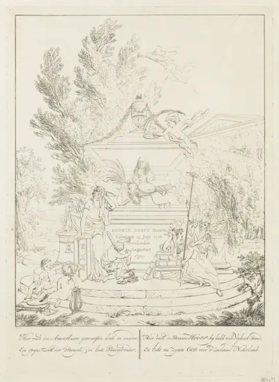 Monument voor Hendrik Danielsz. Hooft, 1794