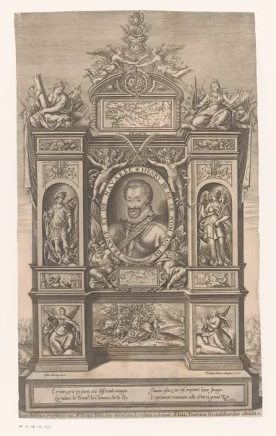Monument voor Hendrik IV, koning van Frankrijk en Navarra