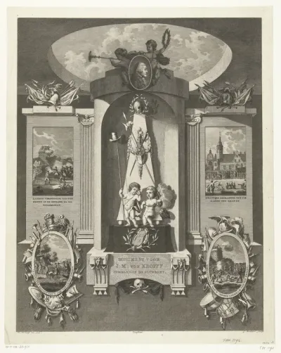 Monument voor Joachim Maurits von Kropff