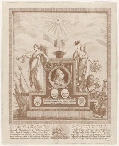 Monument voor Willem V, 1787