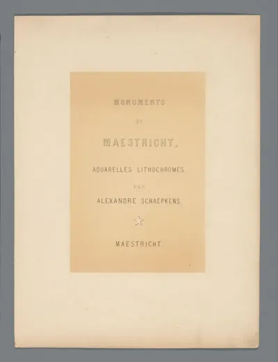 Monuments de Maestricht