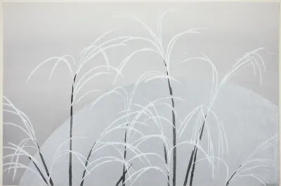 Moon over Musashino, from the series "Worlds of Things (Momoyogusa)"