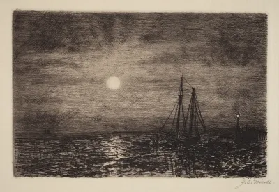 Moonlight at Low Tide