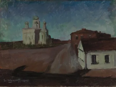 Moonlight Landscape in Suomenlinna