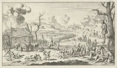 Moord en plundering door de bende van Peter de Kluizenaar