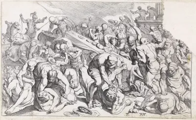 Moord op Agamemnon en Cassandra