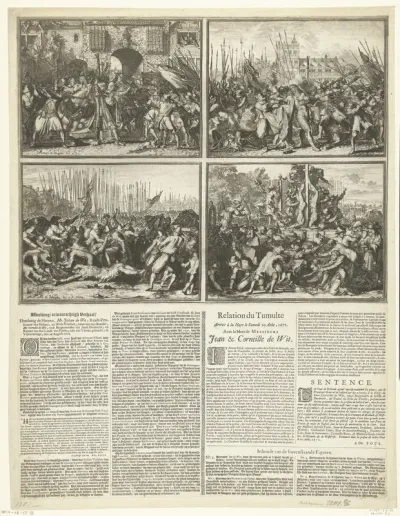 Moord op de gebroeders De Witt, 1672