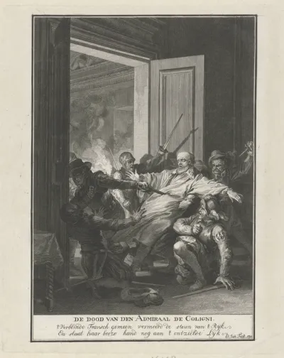 Moord op hugenoot Gaspard de Coligny