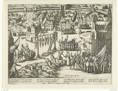 Moord te Haarlem door de Spanjaarden, 1573