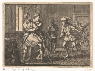 Moordaanslag door de graven van Gaurie op Jacob VI, koning van Schotland, 1600