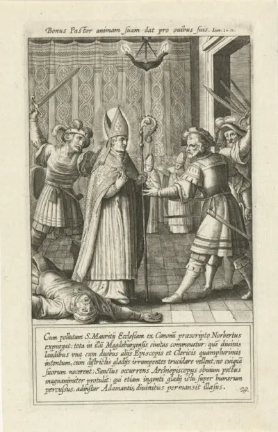 Moordaanslag op de heilige Norbertus