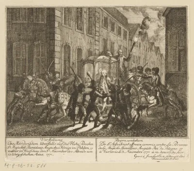 Moordaanslag op Stanislaus II Augustus Poniatovski, koning van Polen