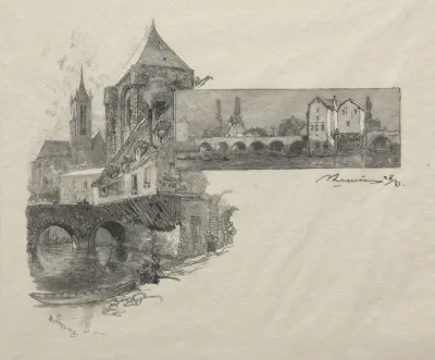 Moret - Le moulin à tan