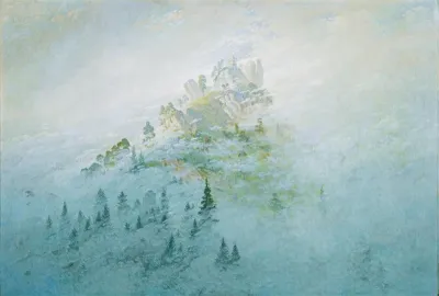 Morning Mist in the Mountains