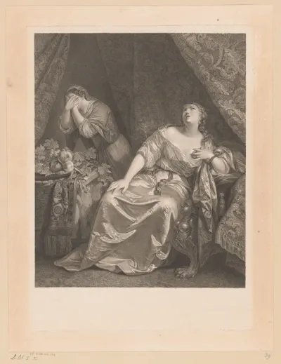 Mort de Cléopatre