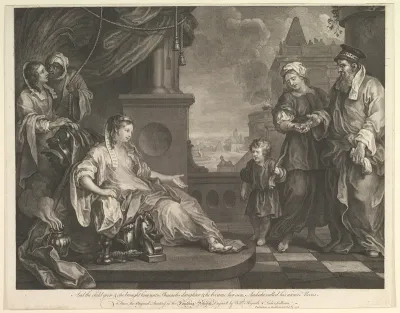 Moses Brought to Pharaoh's Daughter