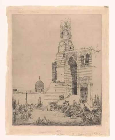 Moskee en mausoleum van sultan al-Ashraf Qaitbey in Cairo