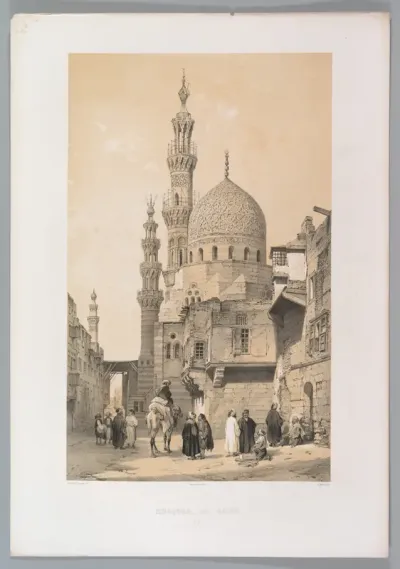 Mosquée, au Kaire