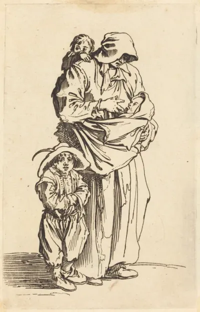 Mother and Three Children