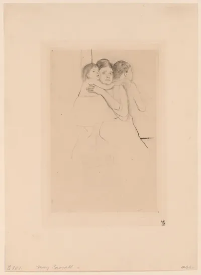 Mother Berthe Holding Her Child
