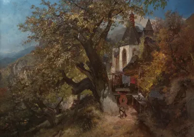 Motif from Krupka (In der Bergstadt Graupen)