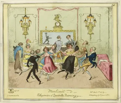 Moulinet-Elegances of Quadrille Dancing