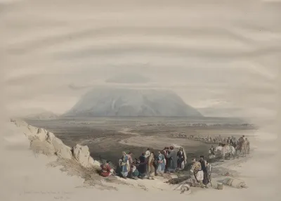 Mount Tabor from the Plain of Esdraelon