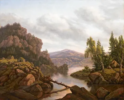 Mountain landscape.