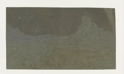Mountain Landscape with a Crest, Second Version