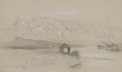 Mountain Landscape with a Lake