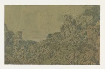 Mountain Landscape with a Plateau