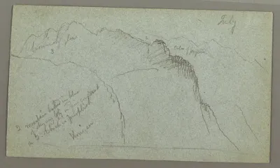 Mountain Peaks, July possibly