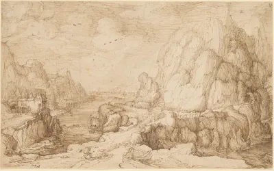 Mountainous Coastal Landscape
