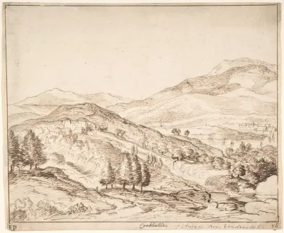 Mountainous River Landscape