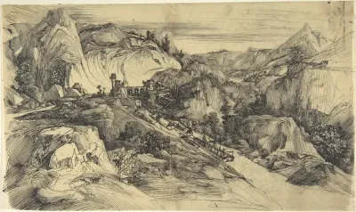 Mountainous Scene