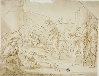 Mourning over the Body of Saint Stephen