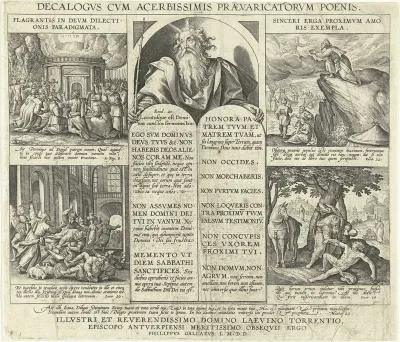 Mozes met de Tien Geboden