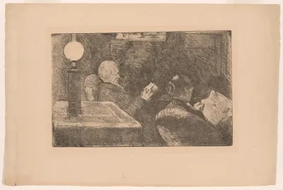 Mr. and Mrs. Cassatt Reading