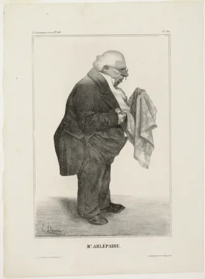 Mr. Arlépaire.., plate 280 from Célébrités de la Caricature