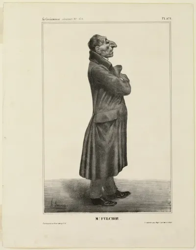 Mr. Fulchir.., plate 273 from Célébrités de la Caricature