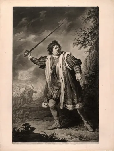 Mr. Garrick in "Richard the Third"