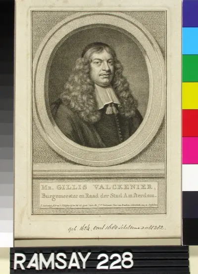 Mr. Gillis Valckenier, Amsterdamin pormestari (1624-1689)